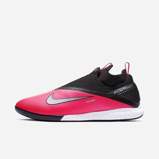 Ghete Fotbal Nike React Phantom Vision 2 Pro Dynamic Fit IC Indoor Court Dama Rosii Negrii Metal Arg